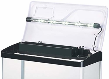 Sweetypet Aquarien Komplettsets: Nano-Aquarium-Komplett-Set mit LED-Beleuchtung, Pumpe & Filter, 40 l (Aquarium-Becken) - 7