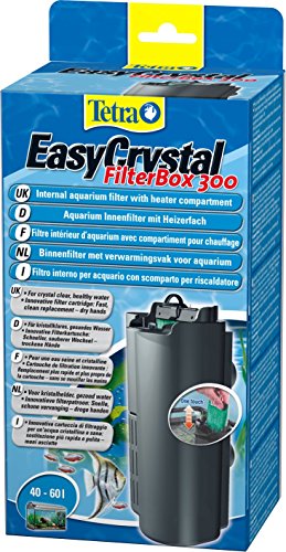 Tetra EasyCrystal Filter Box 300 Aquarium-Innenfilter, mit Heizerfach für kristallklares gesundes Wasser, geeignet für Aquarien von 40 bis 60 Liter - 2