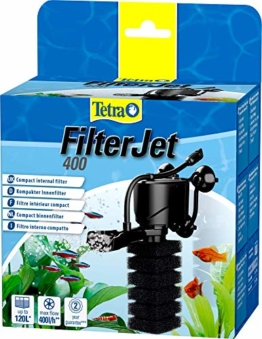 Tetra FilterJet 400, leistungsstarker Aquarium Innenfilter mit Sauerstoffanreicherung, Aquarium Filter für Aquarien bis 120L - 1