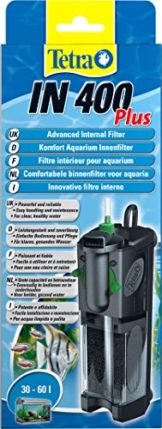 Tetra IN 400 plus Innenfilter, zur biologischen und chemischen Filterung) geeignet für Aquarien mit 30 bis 60 Liter - 1