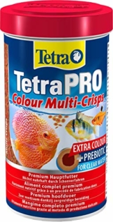 Tetra Pro Colour Premiumfutter (für alle tropischen Zierfische, Farbkonzentrat für hervorragende natürliche Farbausprägung, hoher Gehalt an Carotinoiden für farbverstärkende Wirkung), 500 ml Dose - 1
