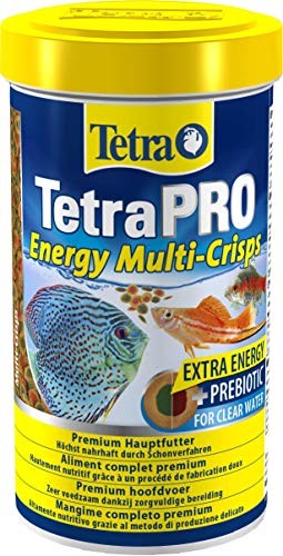 Tetra Pro Energy Premiumfutter (für alle tropischen Zierfische, mit Energiekonzentrat für extra Wohlbefinden, Vitaminstabilität und hoher Nährwert), 500 ml Dose - 1