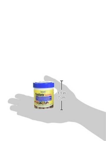 Tetra Tablets TabiMin Hauptfutter (Futtertabletten für am Boden gründelnde Zierfische, für alle bodenfressenden und scheuen Fische), 275 Tabletten Dose - 8