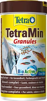 TetraMin Granules, Hauptfutter in Granulatform für alle kleinen Zierfische, 250 ml Dose - 1