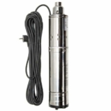 Tiefbrunnenpumpe 2400l/h 0,55kW 7,5bar 102mm Rohrpumpe Brunnenpumpe Tauchpumpe - 1