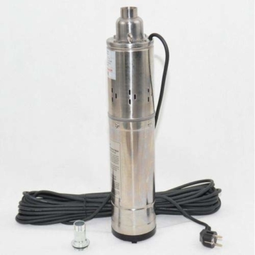 Tiefbrunnenpumpe 2400l/h 0,55kW 7,5bar 102mm Rohrpumpe Brunnenpumpe Tauchpumpe - 2