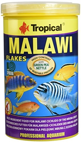 Tropical Malawi Flockenfutter, 1er Pack (1 x 1 l) - 1