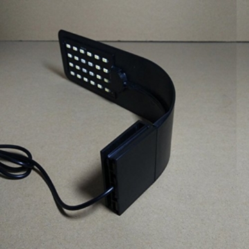 UEETEK Aquarium Beleuchtung mit Clip Fisch Tank LED Leuchte Lampe 10W (weißes Licht) - 3