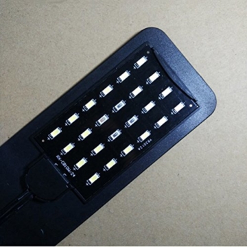 UEETEK Aquarium Beleuchtung mit Clip Fisch Tank LED Leuchte Lampe 10W (weißes Licht) - 7