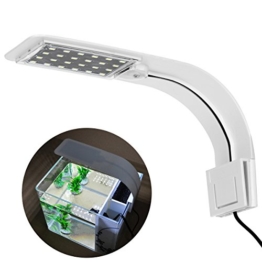 UEETEK LED Aquarium Lampe, Beleuchtung Lampe für Aquarium (weißes Licht) - 1