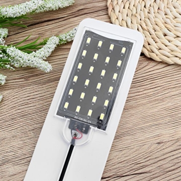 UEETEK LED Aquarium Lampe, Beleuchtung Lampe für Aquarium (weißes Licht) - 8