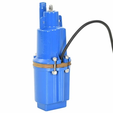 vidaxl Tauchpumpe 1000L/h Brunnenpumpe Brunnen Tief Rohrpumpe Membranpumpe - 4
