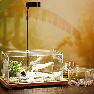 Acryl Terrarium Spider Breeding Box Montage Insektenzucht Box Reptile Fütterungsbox Für Klettern Pet Terrarium Snake Spider Lizard Scorpion Centipede - 1