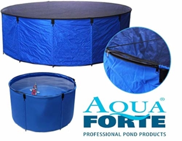 Aquaforte Flexibles Faltbecken Koi bowl, inkl. Abdecknetz und praktischer Tragetasche, Ø 180 x H 60 cm (± 1500 L) - 2