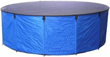 Aquaforte Flexibles Faltbecken Koi bowl, inkl. Abdecknetz und praktischer Tragetasche, Ø 180 x H 60 cm (± 1500 L) - 1