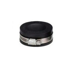 AquaForte PVC Elastomer, flexible Endkappe, Ø 110 mm/ 4" (Klemmbereich 110-100 mm), enorm flexibel! - 1