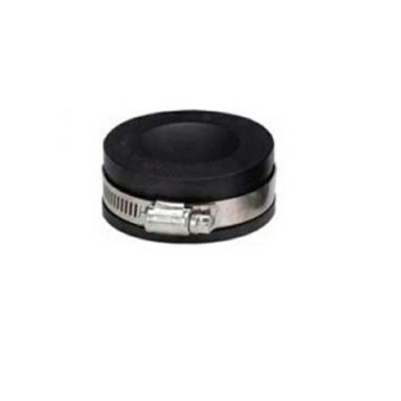 AquaForte PVC Elastomer, flexible Endkappe, Ø 110 mm/ 4" (Klemmbereich 110-100 mm), enorm flexibel! - 1