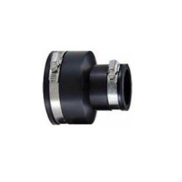 AquaForte PVC Elastomer, flexible Reduziermuffe, Ø 1½” x 1¼” / 50 x 40 mm, enorm flexibel! - 1