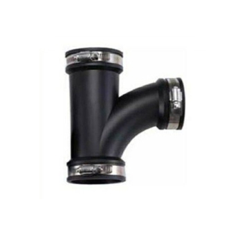 AquaForte PVC Elastomer flexibles T-Stück 50mm (Klemmbereich 50-44mm), enorm flexibel! - 