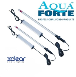 AquaForte Tauch UVC Strahler als 3 tlg. Bausatz, Tauchstrahler für Ihren Koi Teich und Teichfilter zu Entkeimung und Algenvernichter (40 Watt) - 1