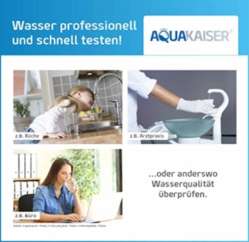 Aquakaiser Wassertest – Komplett-Test auf die gängigsten Schwermetalle, Bakterien, Mineralstoffe, Wasserhärte. – inkl. Test-Set und Laboranalyse - 7