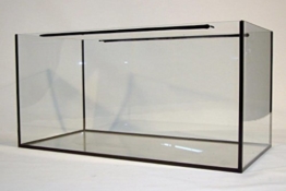 Aquarium Glasbecken Becken Glasaquarium Aqaurien in vielen Größen für Süß- und Salzwasser (60x30x30) - 1