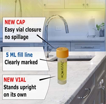 AquaVial Wassertest für coliforme Bakterien und E Coli für Trinkwasser und Wasserbehälter (4x Bakterien-Test) - 3