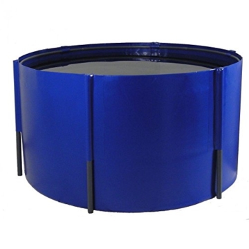 Bonsai-Shopping Faltbecken 150 x 80 cm, 1.400 Liter, Blau, Koibecken - 