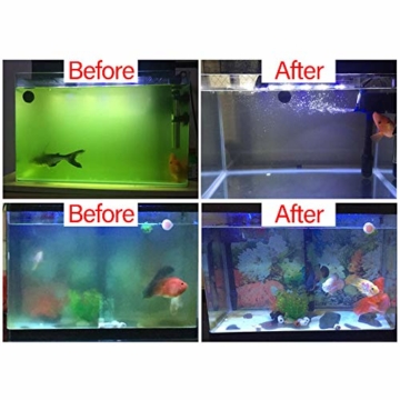 Decdeal UV Sterilisator mit Zeitschalter Aquarium UV Lampe Wasserdicht Tauch Algen Zerstörungs Wasserreiniger 7W / 9W / 11W Optional - 2