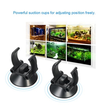 Decdeal UV Sterilisator mit Zeitschalter Aquarium UV Lampe Wasserdicht Tauch Algen Zerstörungs Wasserreiniger 7W / 9W / 11W Optional - 6