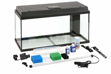 Dehner Aqua Aquarium Starterset 80, ca. 81 x 36 x 45 cm, inkl. Futter und Pflegeprodukten - 1