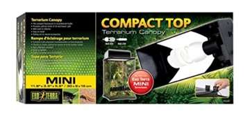 Exo Terra Compact Top Mini Terrarienabdeckung für Terrarien mit einer Breite von 30cm - 1