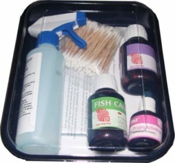 Fish Pharma Pflege-Set für Carpe Koi Fische Rossi LAGHETTO Stagno - 