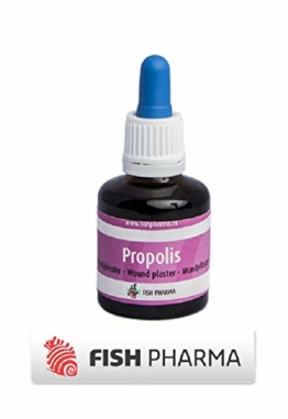 Fish Pharma Propolis Tinktur 30 ml - wirkt als natürliches Antibiotikum, schließt die Wunde - 1