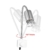 Galapara Schildkröte Wärmelampe, Wärmespotlampe für Aquarium Reptil,Basking Spot 25W Halogen Wärmelampe UVA UVB mit 360° drehbarem Clip für Reptilien, Eidechsen, Schildkrötenschlangen Aquarium - 2