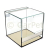 GarPet Glas Terrarium 30x30x30 Glasterrarium Belüftung Reptielien Fall Guillotine Tür - 