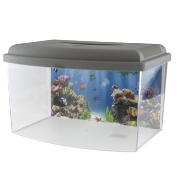 GEORPLAST Aquarium mit Deckel 5,5 Liter – : - 1