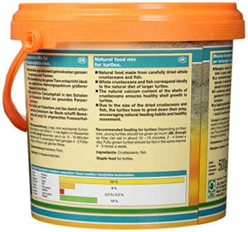 JBL 70314 Energil Hauptfutter für Sumpf- und Wasserschildkröten, 1er Pack (1 x 2,5 l) - 3