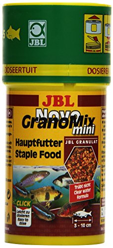 JBL NovoGranoMix 30100 Alleinfutter für kleine Aquarienfische, Granulat 100 ml - 1