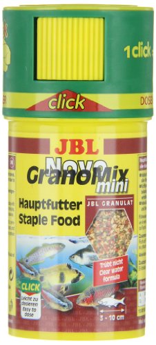 JBL NovoGranoMix 30100 Alleinfutter für kleine Aquarienfische, Granulat 100 ml - 8