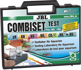 JBL Test Combi Set Plus NH4 25510 Testkoffer für Wasserwerte inkl. Ammonium-Test für alle Aquarien - 1