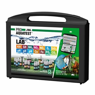 JBL Wassertest-Koffer, Mit 14 Tests und Zubehör, Für Süßwasser-Aquarien und Leitungswasser, ProAquaTest Lab - 1