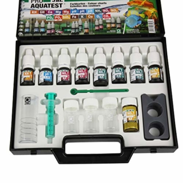 JBL Wassertest-Koffer, Mit 6 Tests und Zubehör, Für Süßwasser-Aquarien, Nachfüller, ProAquaTest Combi Set Plus NH4 - 4
