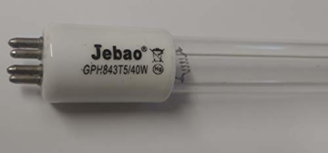 Jebao UVC Ersatzröhre Lampe Birne 40 Watt Tauch UVC Desinfektion GPH 843 T5L - 