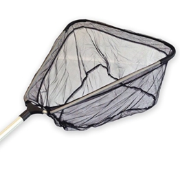 Koi Fisch Catch Netze + Teich Triangle Fangen Kescher optional Teleskop Griff - 1