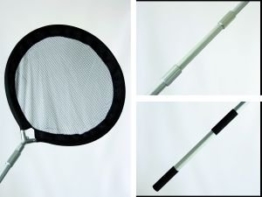 Koikescher, Kescher, 80cm mit Teleskopstil - 1