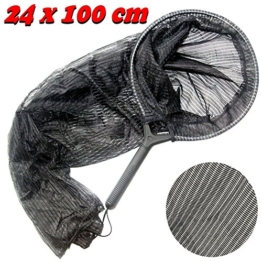 Koikescher Umsetzschlauch Size Small 24X100cm Fischkescher Teichkescher Fischumsetzschlauch Koi Kescher - 1