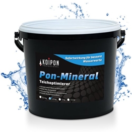 KOIPON Mineralien 1,5 kg (Montmorillonit, Zeolith, Bentonit, Calcium) für Teich und Koi - Verbesserung der Wasserqualität im Gartenteich und Koiteich - 1