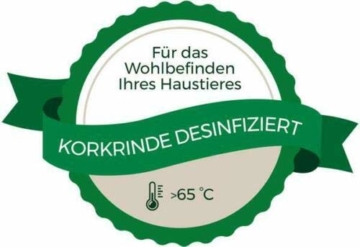Korkstücke | Korkrinde | gereinigt & desinfiziert (Bruchstücke der Rinde der Korkeiche) 500g-Beutel. Für Haustiere (Nager, Vögel, Terrarium), Hobby und Basteln (Modellbau) oder Deko (Dekoration Blumen, Gestecken, Floristik) - 5