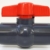 Kugelhahn 40mm mit 2 x Klebemuffe 1 1/4" aus PVC - U 10 bar DIN 8063 - 1